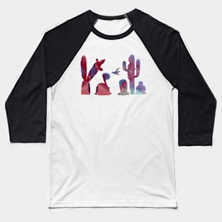 Cacti art Baseball T-Shirt